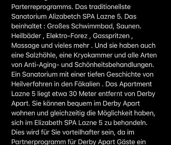 Appartement Derby Kvary