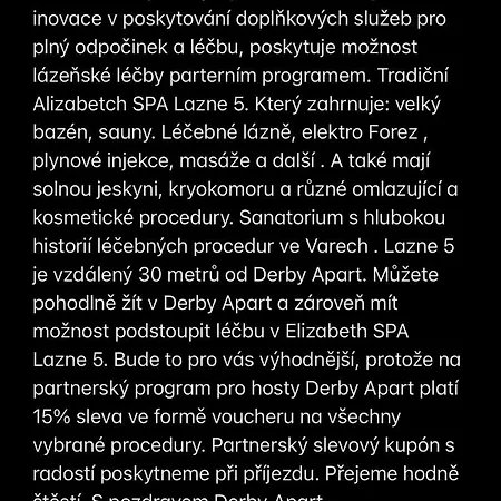 Derby Apart Kvary 公寓 *